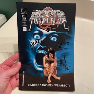 SIGNED copy of The Second Stage Turbine Blade Comic (Coheed and Cambria)